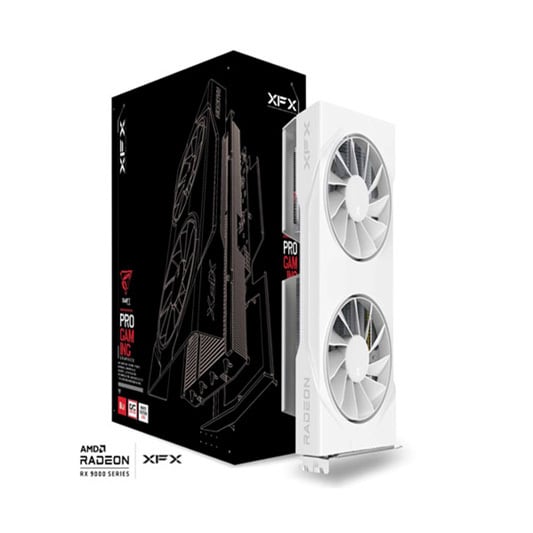XFX Swift AMD Radeon™ RX 9060 XT OC White with 8GB