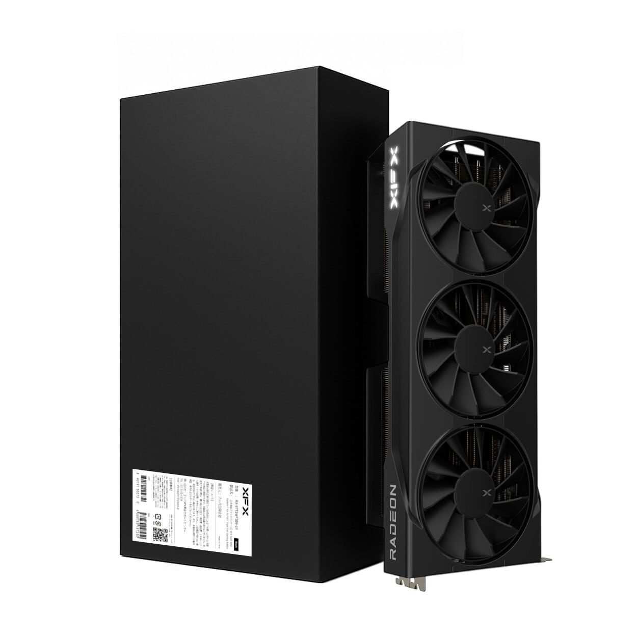 XFX Swift AMD Radeon™ RX 9070 XT Gaming Edition トリプルファン ブラック16GB【ブラックパッケージ】