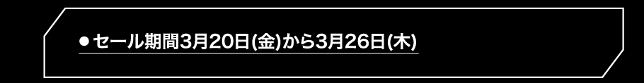 リニューアルオープン記念セール
